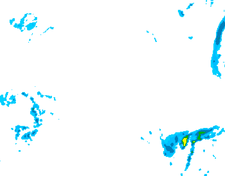 GDPS precipitation 060 hour forecast chart for Canada based on 2026/02/20 1200Z data