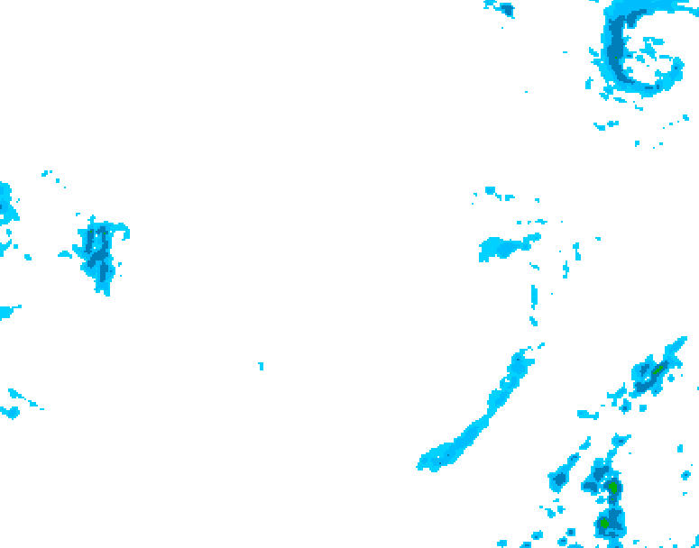 GDPS precipitation 216 hour forecast chart for Canada based on 2026/02/20 1200Z data