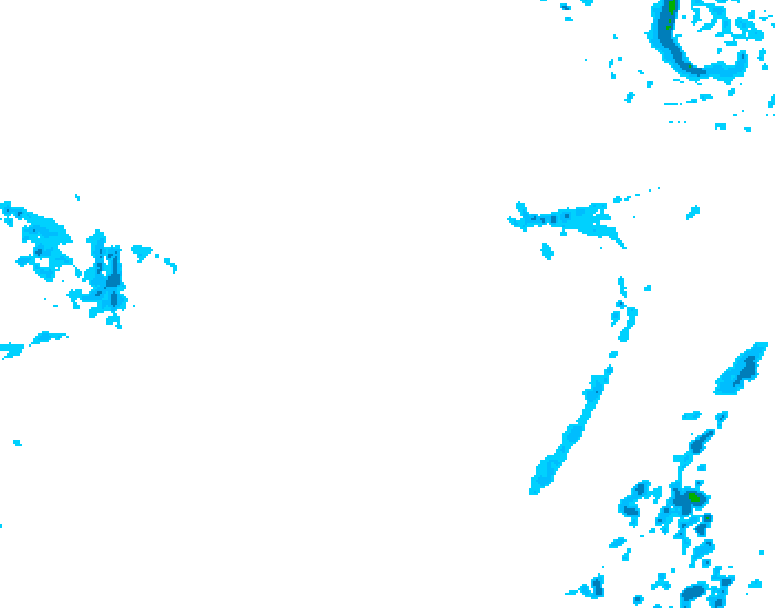 GDPS precipitation 222 hour forecast chart for Canada based on 2026/02/20 1200Z data