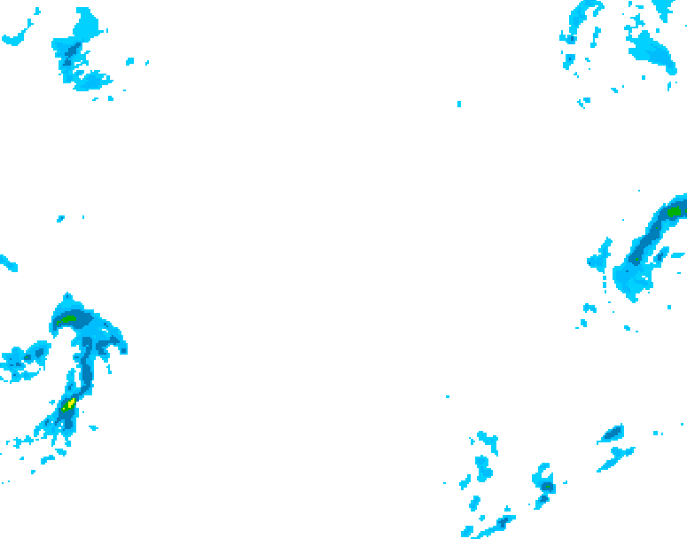 GDPS precipitation 030 hour forecast chart for Canada based on 2026/02/21 0000Z data