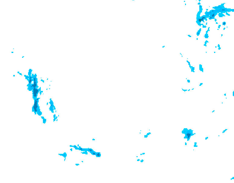GDPS precipitation 114 hour forecast chart for Canada based on 2026/02/21 0000Z data