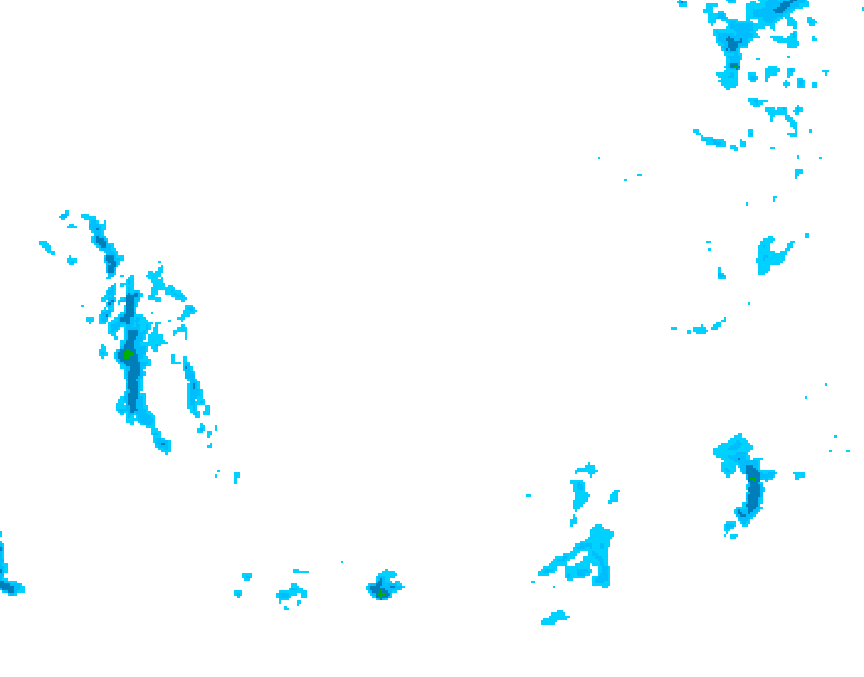 GDPS precipitation 120 hour forecast chart for Canada based on 2026/02/21 0000Z data