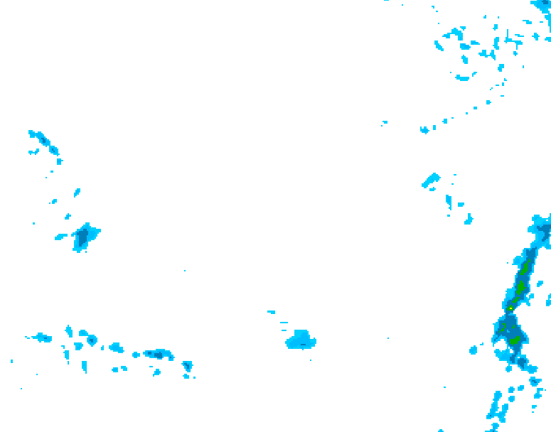 GDPS precipitation 210 hour forecast chart for Canada based on 2026/02/21 0000Z data