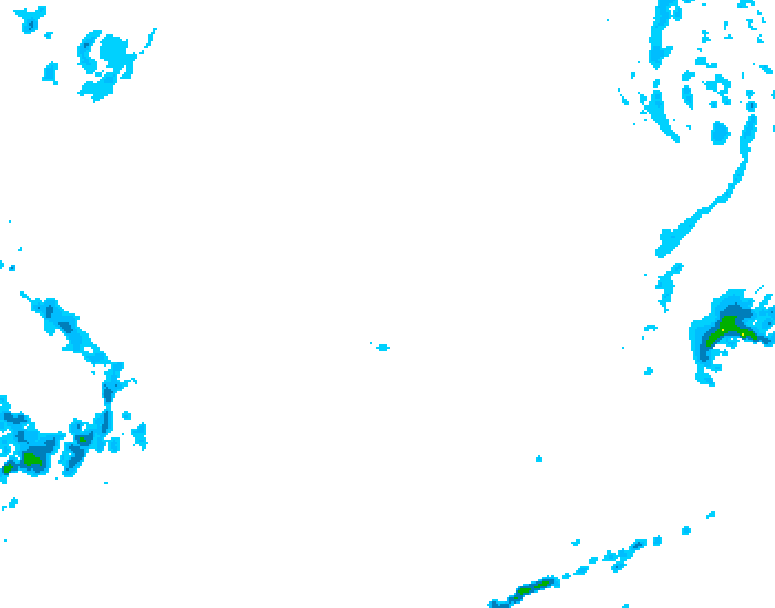 GDPS precipitation 006 hour forecast chart for Canada based on 2026/02/21 1200Z data