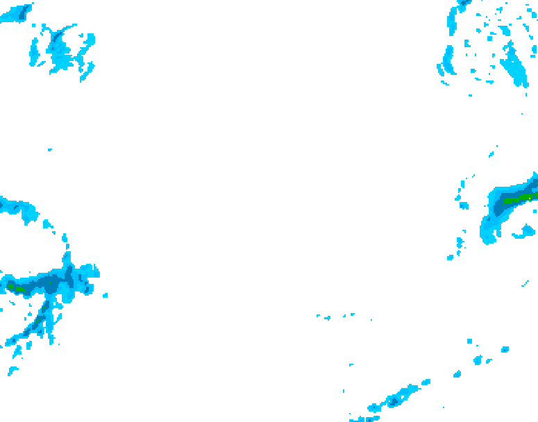 GDPS precipitation 012 hour forecast chart for Canada based on 2026/02/21 1200Z data