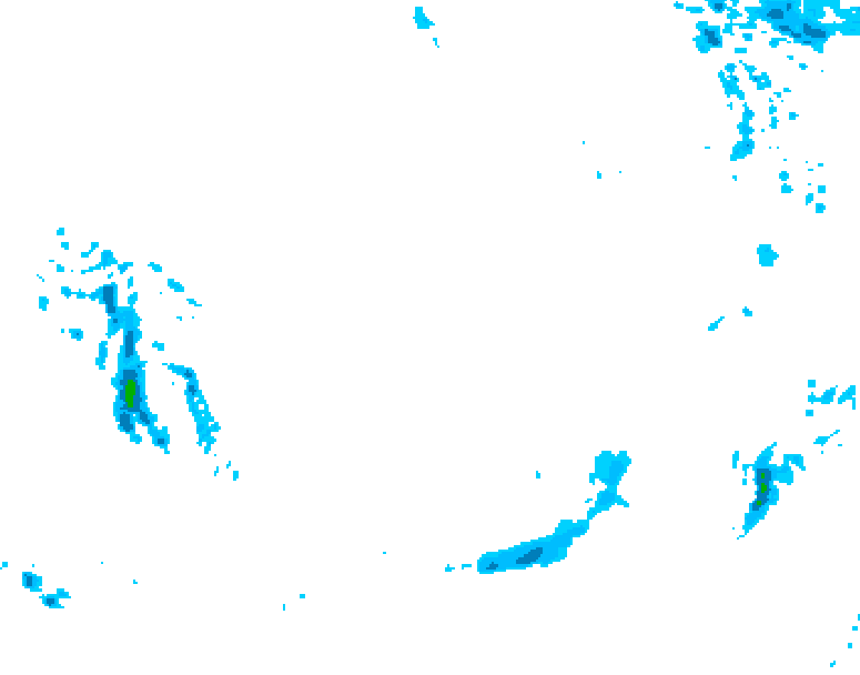 GDPS precipitation 108 hour forecast chart for Canada based on 2026/02/21 1200Z data
