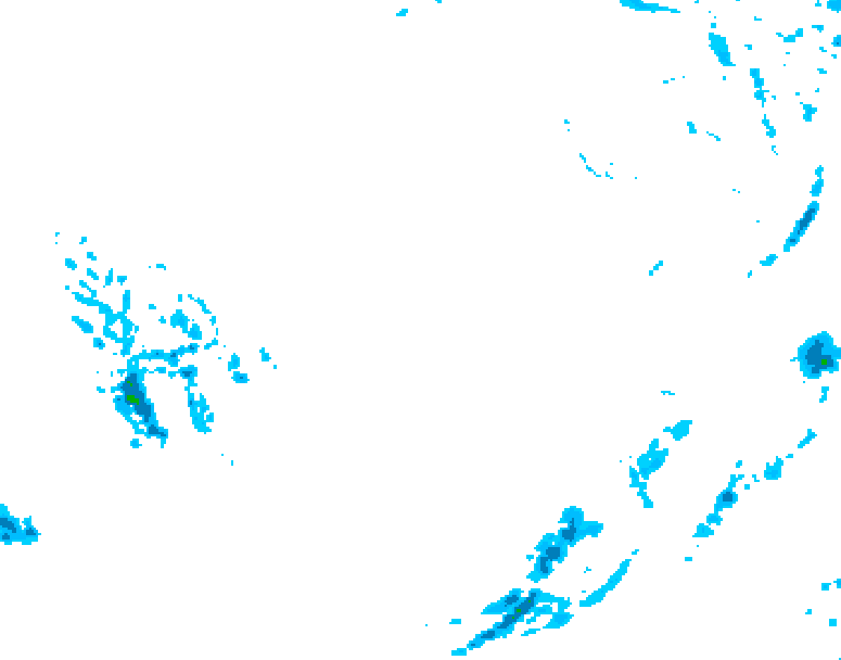 GDPS precipitation 120 hour forecast chart for Canada based on 2026/02/21 1200Z data