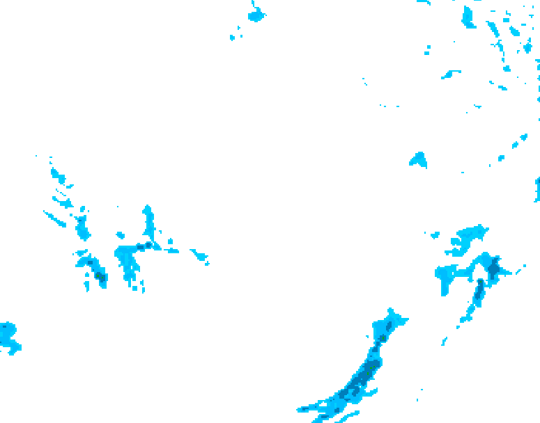 GDPS precipitation 126 hour forecast chart for Canada based on 2026/02/21 1200Z data
