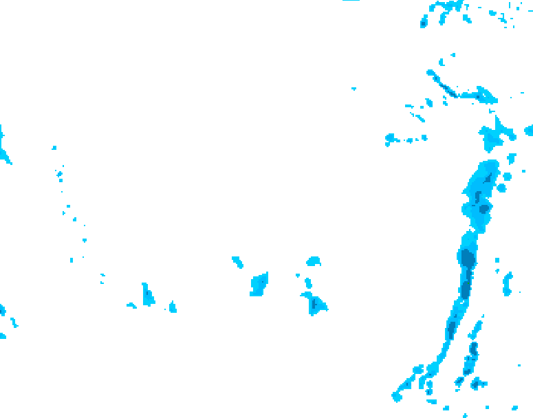 GDPS precipitation 150 hour forecast chart for Canada based on 2026/02/21 1200Z data