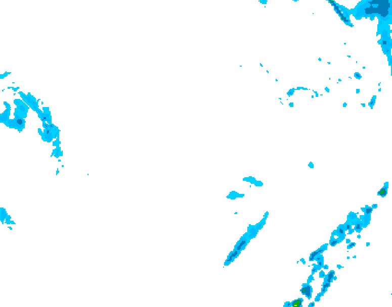 GDPS precipitation 174 hour forecast chart for Canada based on 2026/02/21 1200Z data
