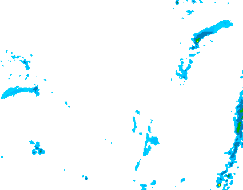 GDPS precipitation 228 hour forecast chart for Canada based on 2026/02/21 1200Z data