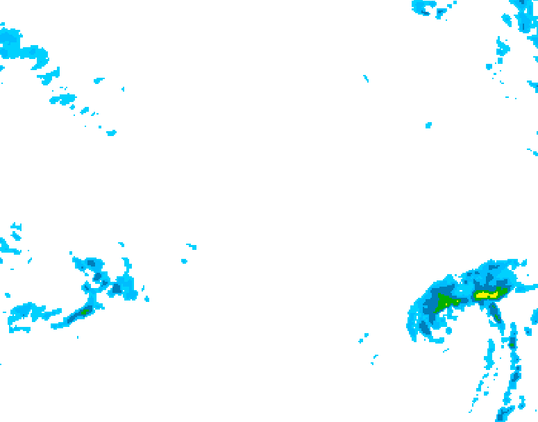 GDPS precipitation 036 hour forecast chart for Canada based on 2026/02/22 0000Z data