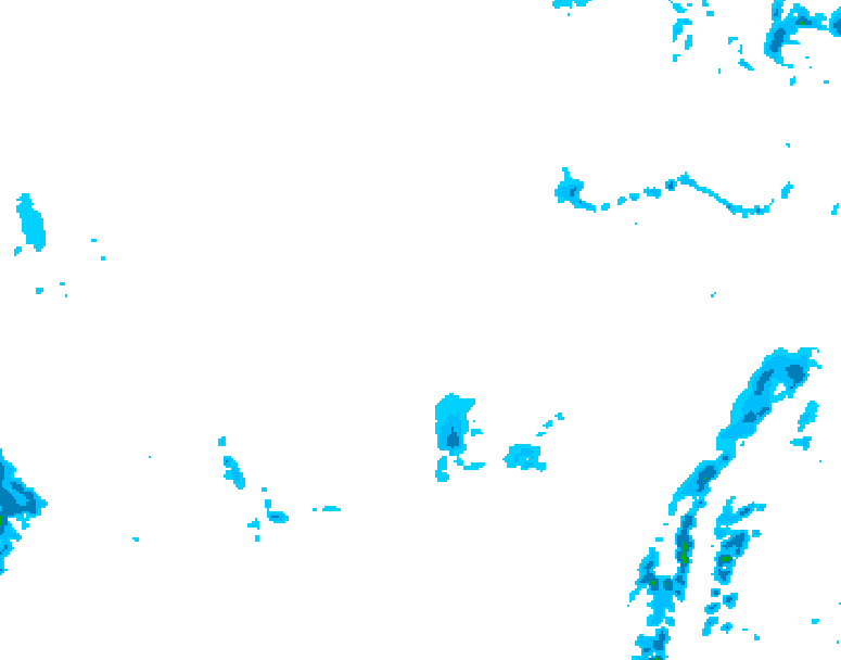 GDPS precipitation 144 hour forecast chart for Canada based on 2026/02/22 0000Z data