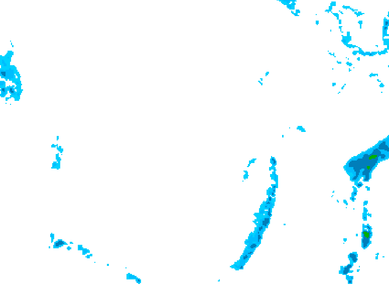 GDPS precipitation 168 hour forecast chart for Canada based on 2026/02/22 0000Z data