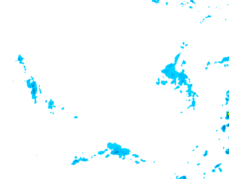 GDPS precipitation 192 hour forecast chart for Canada based on 2026/02/22 0000Z data