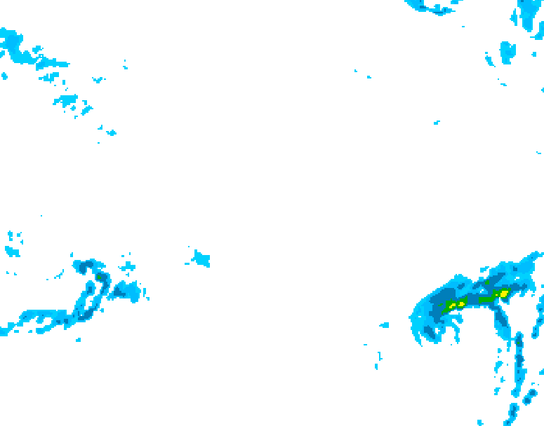 GDPS precipitation 024 hour forecast chart for Canada based on 2026/02/22 1200Z data