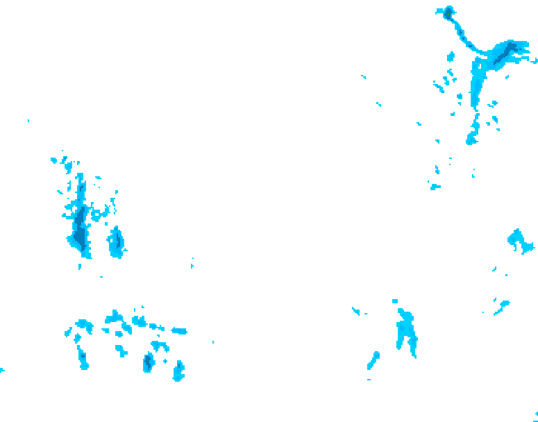 GDPS precipitation 072 hour forecast chart for Canada based on 2026/02/22 1200Z data