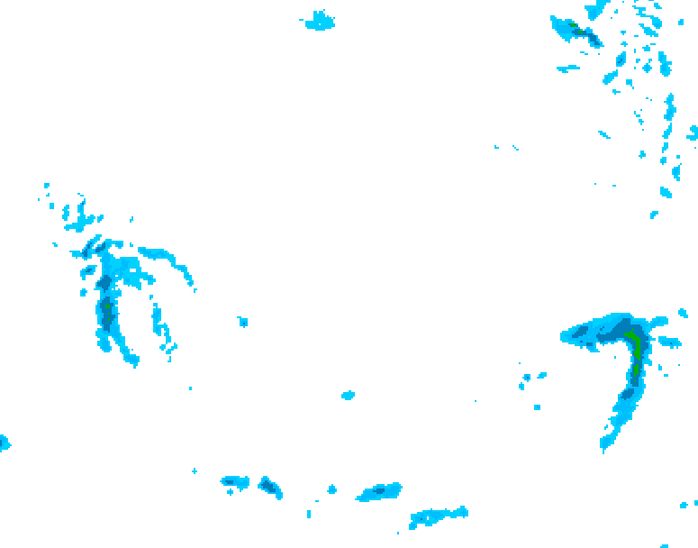 GDPS precipitation 090 hour forecast chart for Canada based on 2026/02/22 1200Z data
