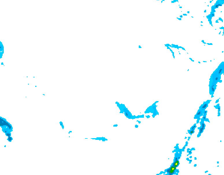 GDPS precipitation 138 hour forecast chart for Canada based on 2026/02/22 1200Z data