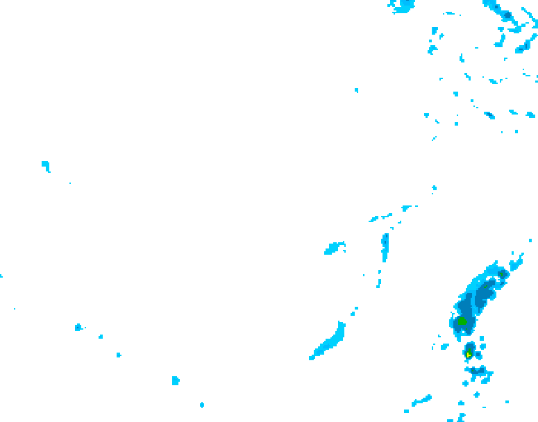 GDPS precipitation 156 hour forecast chart for Canada based on 2026/02/22 1200Z data