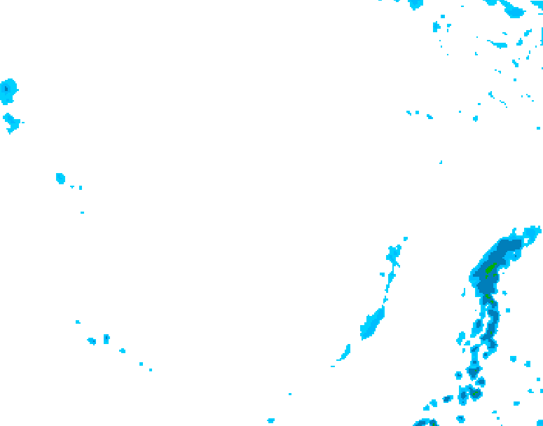 GDPS precipitation 162 hour forecast chart for Canada based on 2026/02/22 1200Z data