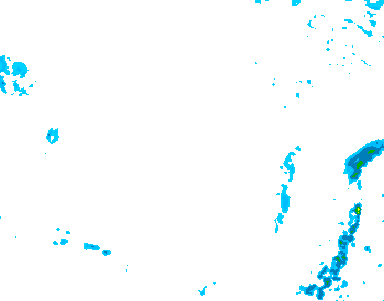 GDPS precipitation 168 hour forecast chart for Canada based on 2026/02/22 1200Z data