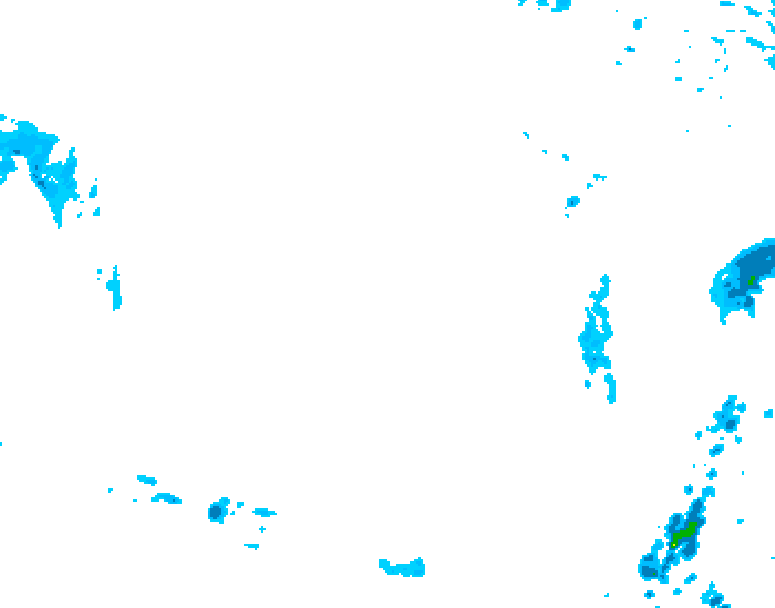 GDPS precipitation 174 hour forecast chart for Canada based on 2026/02/22 1200Z data
