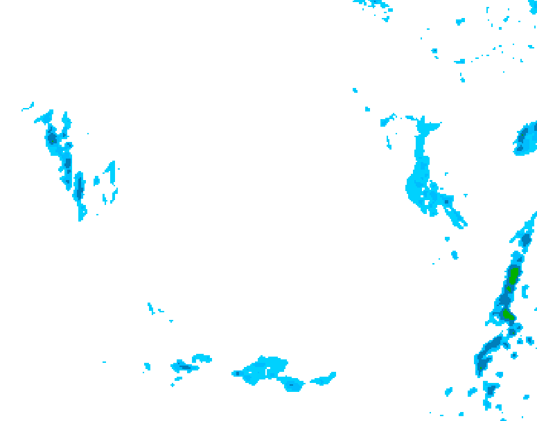 GDPS precipitation 186 hour forecast chart for Canada based on 2026/02/22 1200Z data