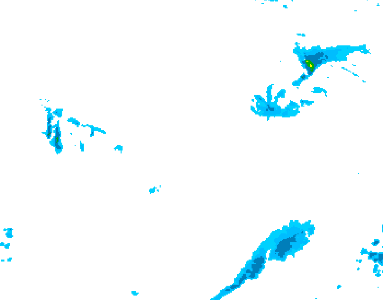 GDPS precipitation 210 hour forecast chart for Canada based on 2026/02/22 1200Z data