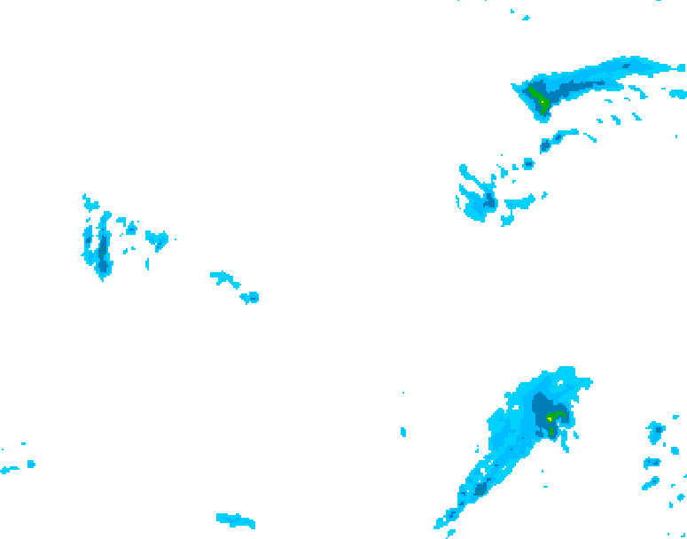 GDPS precipitation 216 hour forecast chart for Canada based on 2026/02/22 1200Z data