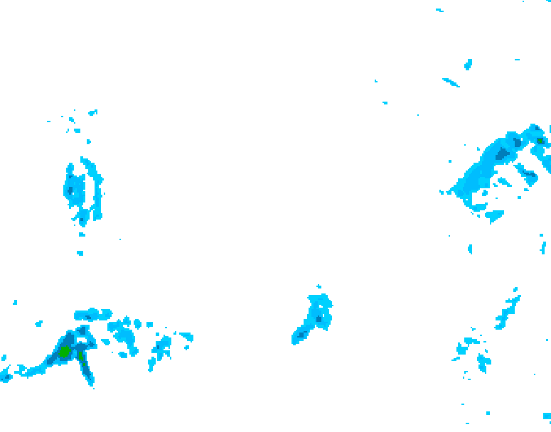 GDPS precipitation 042 hour forecast chart for Canada based on 2026/02/23 0000Z data