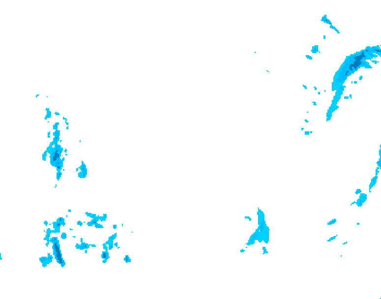 GDPS precipitation 054 hour forecast chart for Canada based on 2026/02/23 0000Z data