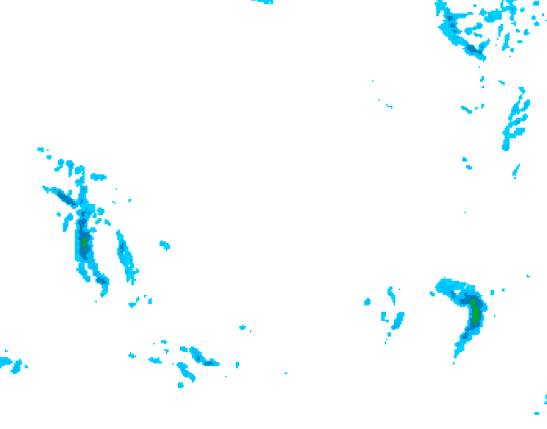 GDPS precipitation 072 hour forecast chart for Canada based on 2026/02/23 0000Z data