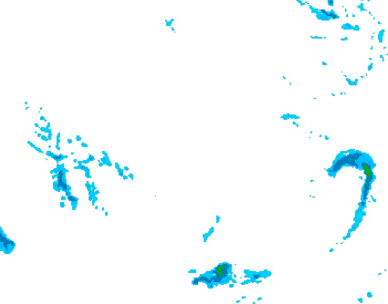 GDPS precipitation 084 hour forecast chart for Canada based on 2026/02/23 0000Z data