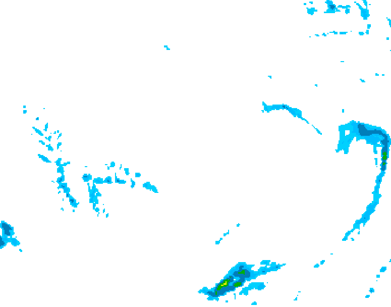 GDPS precipitation 090 hour forecast chart for Canada based on 2026/02/23 0000Z data