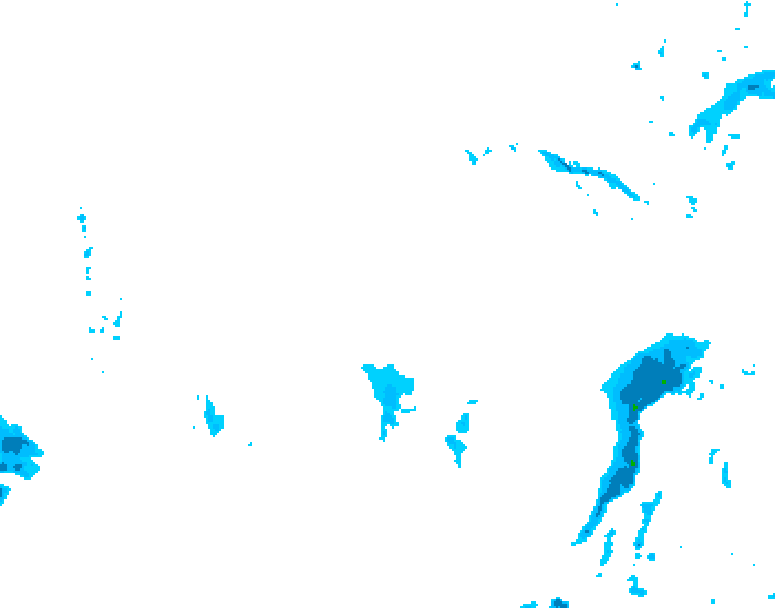 GDPS precipitation 114 hour forecast chart for Canada based on 2026/02/23 0000Z data