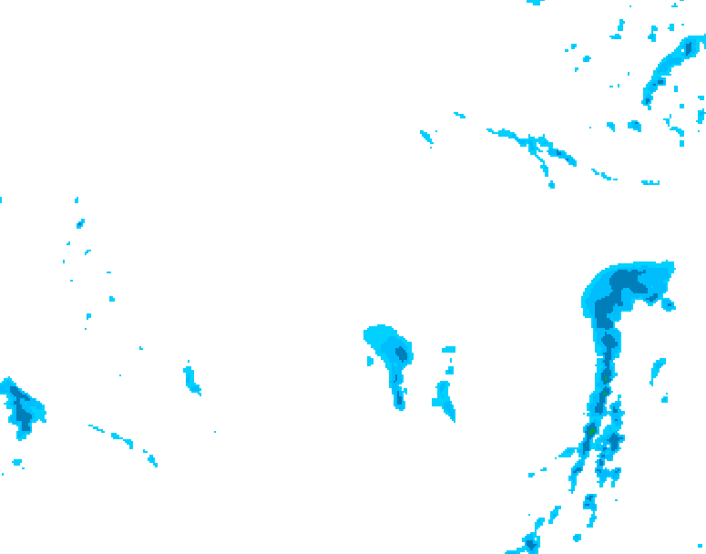 GDPS precipitation 120 hour forecast chart for Canada based on 2026/02/23 0000Z data