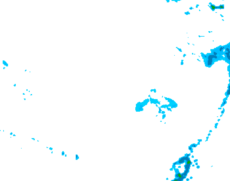 GDPS precipitation 138 hour forecast chart for Canada based on 2026/02/23 0000Z data