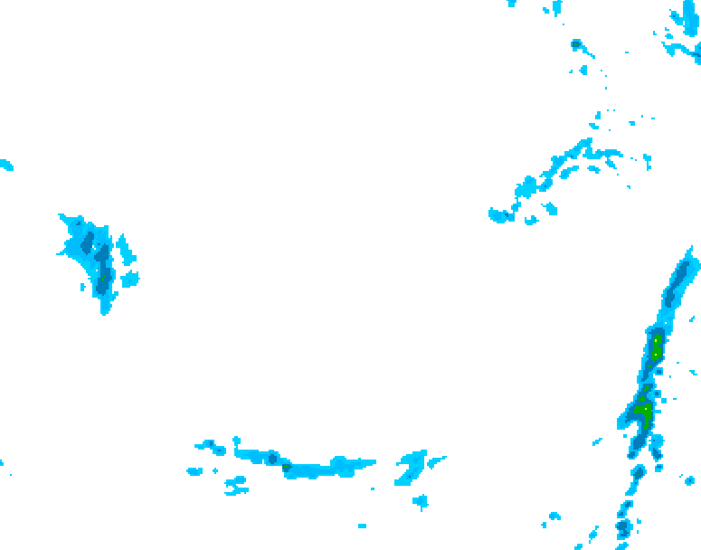 GDPS precipitation 174 hour forecast chart for Canada based on 2026/02/23 0000Z data