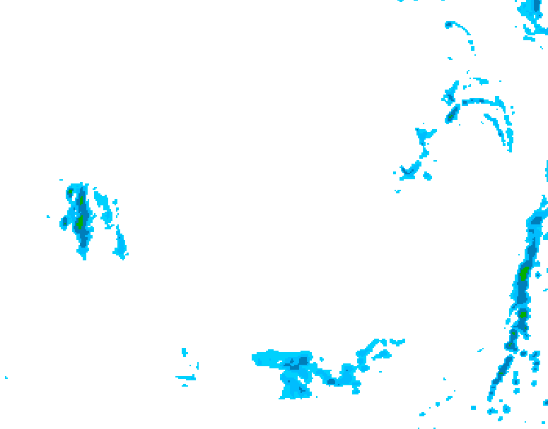 GDPS precipitation 180 hour forecast chart for Canada based on 2026/02/23 0000Z data