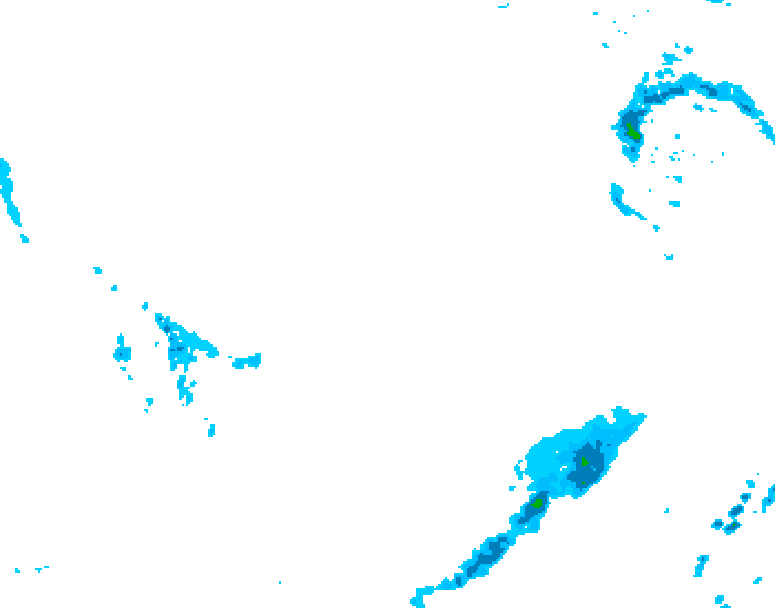 GDPS precipitation 198 hour forecast chart for Canada based on 2026/02/23 0000Z data