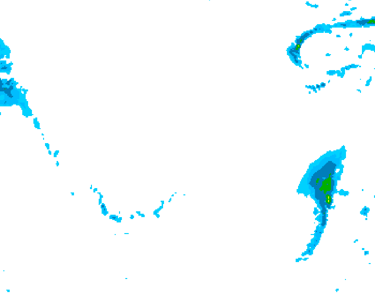 GDPS precipitation 216 hour forecast chart for Canada based on 2026/02/23 0000Z data