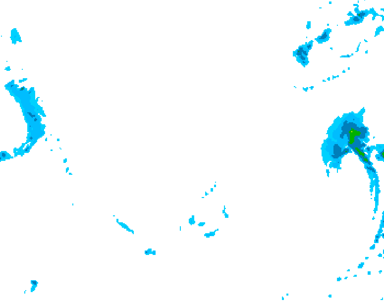 GDPS precipitation 228 hour forecast chart for Canada based on 2026/02/23 0000Z data