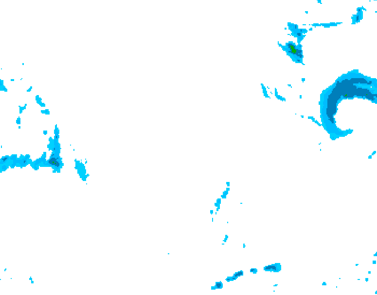GDPS precipitation 240 hour forecast chart for Canada based on 2026/02/23 0000Z data