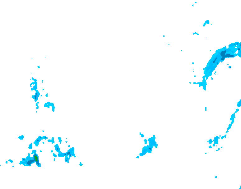 GDPS precipitation 036 hour forecast chart for Canada based on 2026/02/23 1200Z data