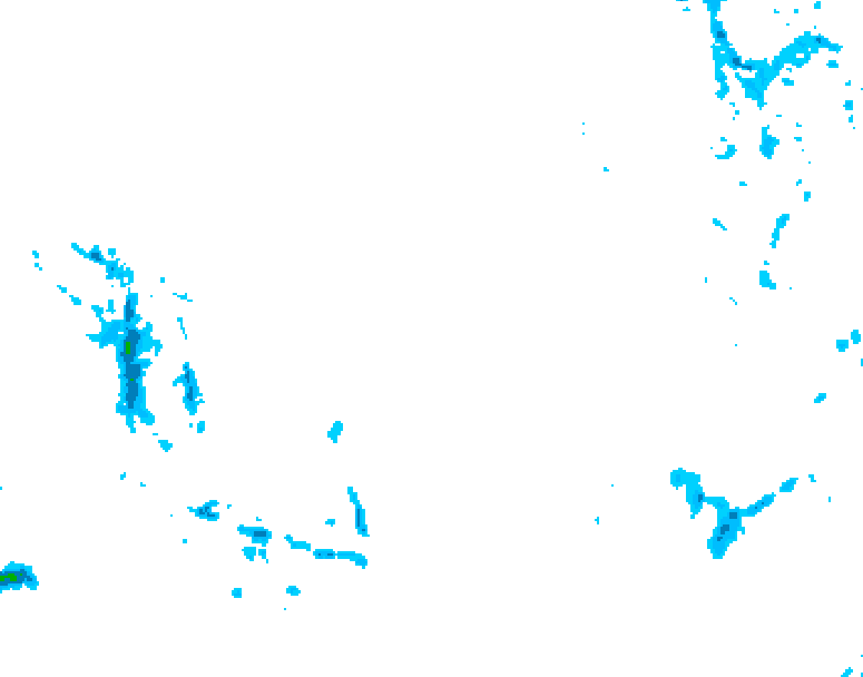 GDPS precipitation 054 hour forecast chart for Canada based on 2026/02/23 1200Z data