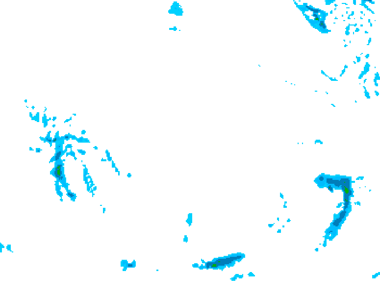GDPS precipitation 066 hour forecast chart for Canada based on 2026/02/23 1200Z data