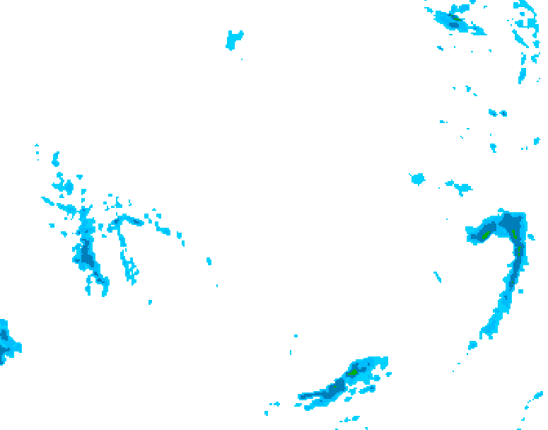 GDPS precipitation 072 hour forecast chart for Canada based on 2026/02/23 1200Z data