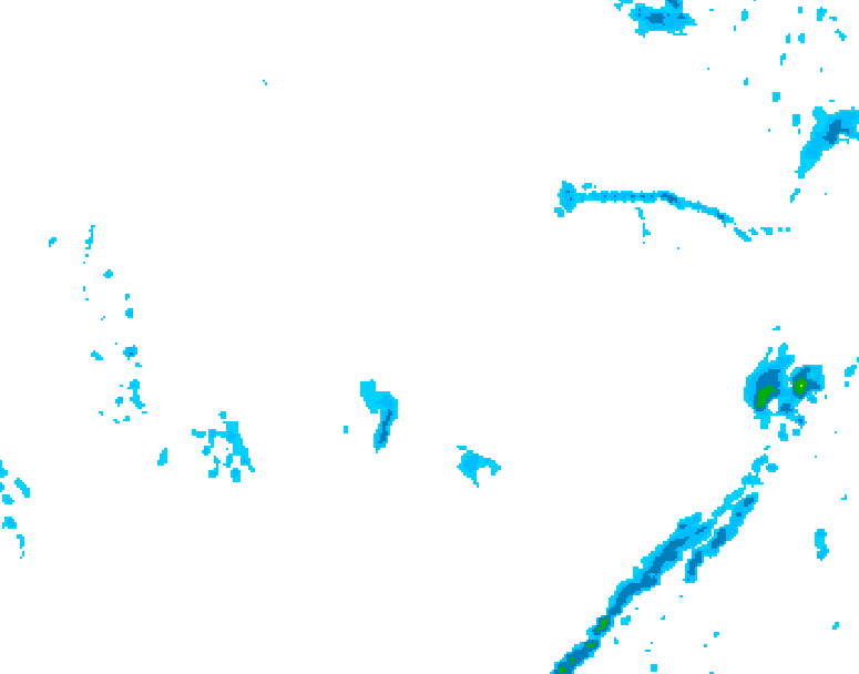 GDPS precipitation 096 hour forecast chart for Canada based on 2026/02/23 1200Z data