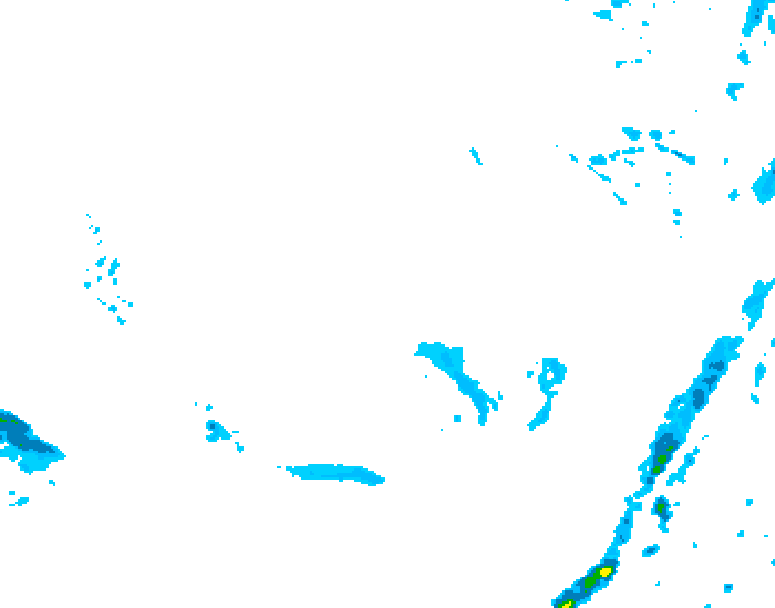 GDPS precipitation 114 hour forecast chart for Canada based on 2026/02/23 1200Z data